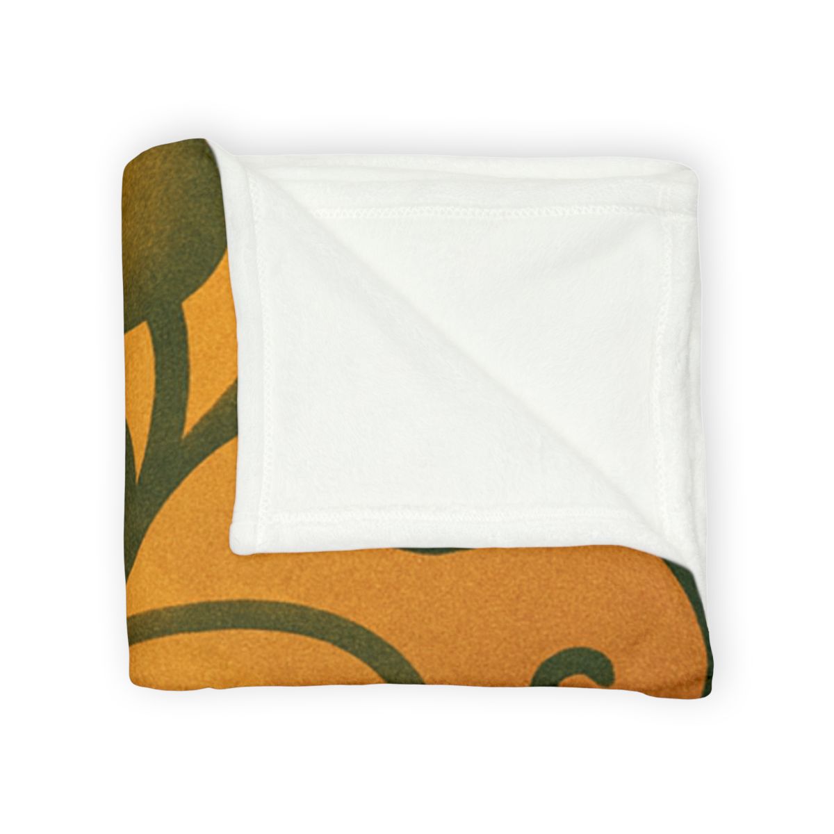 Tendrils And Seed Cluster personalized cozy blankets