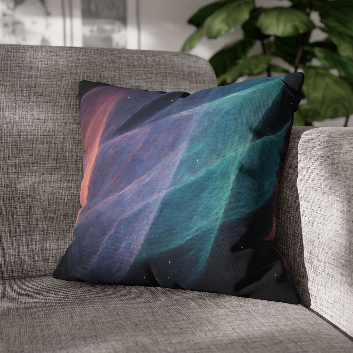 Nebular Prism Veil designer print pillow cases
