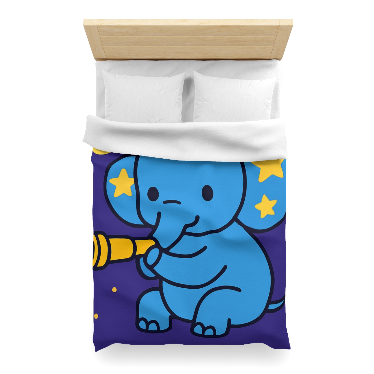 Starlight Safari Elephant personalized bedding duvets