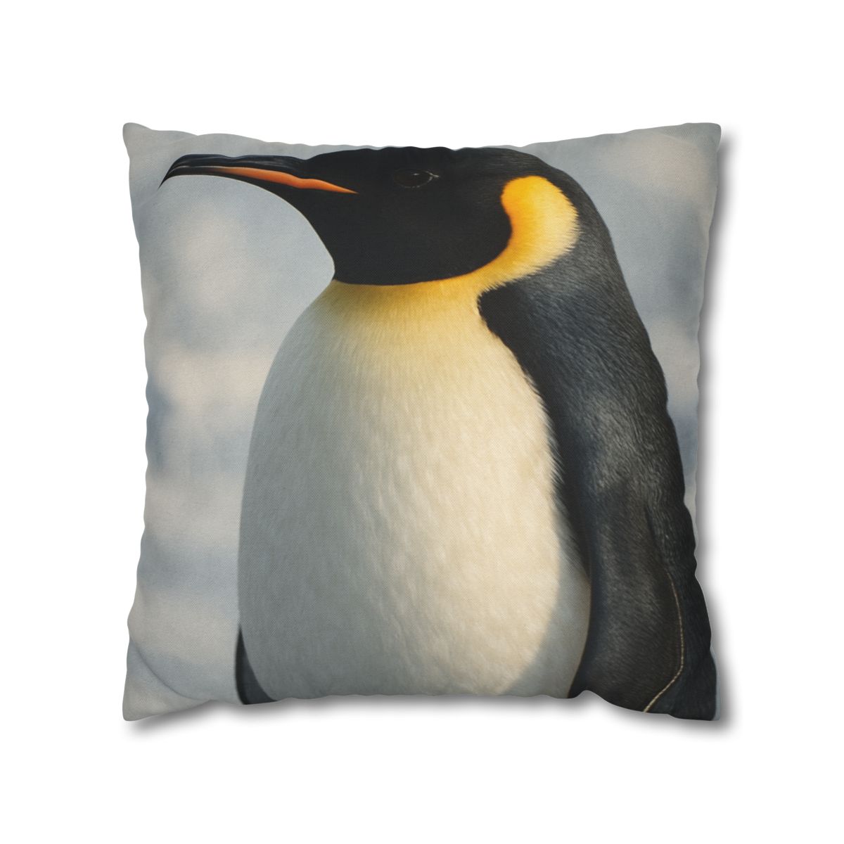 Aurora Drift Emperor Penguin comfortable bedding pillow covers