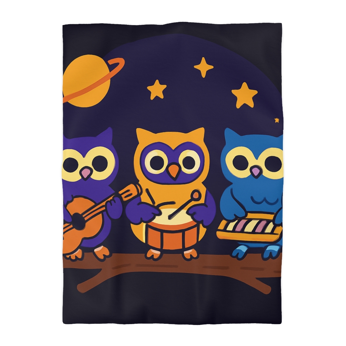 Star Song Owl Band warm winter duvets