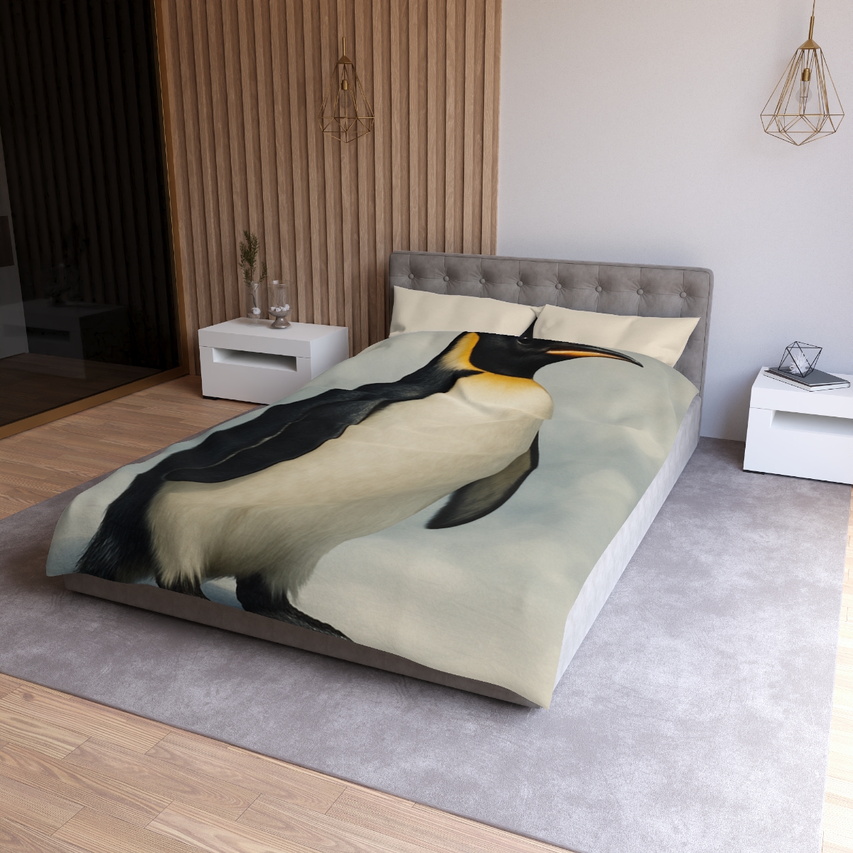 Frost Hush Emperor Penguin stylish duvet covers