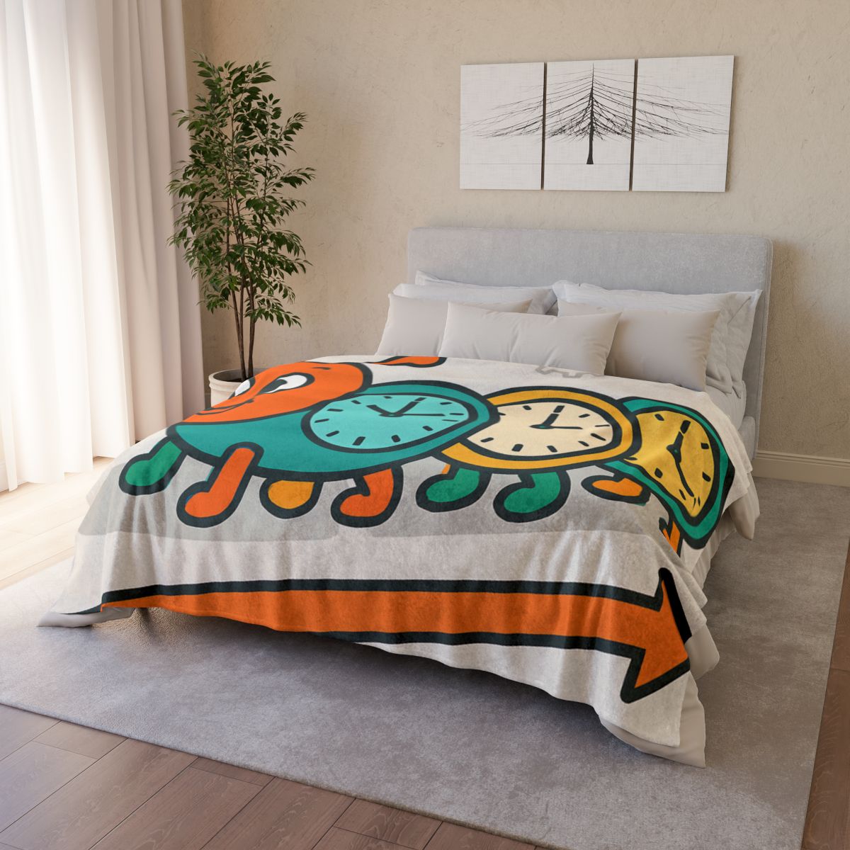 Clockwork Caterpillar Time Trek warm winter blankets