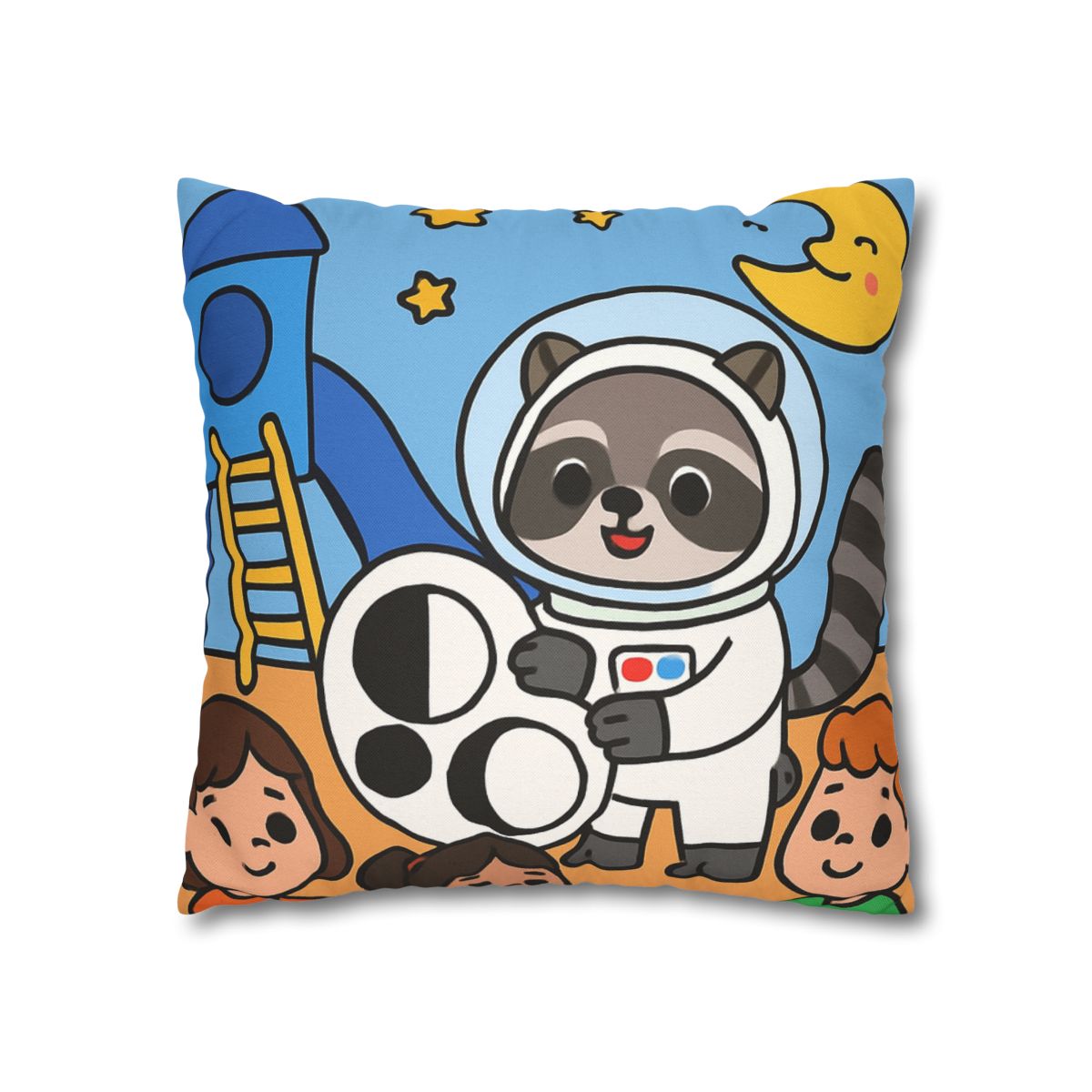Moon Phase Playground Parade custom pillow cases