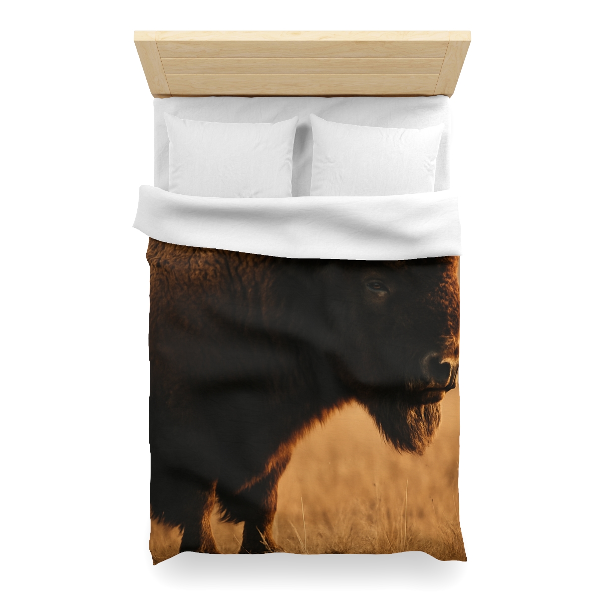 Prairie Thunder Bison custom duvets