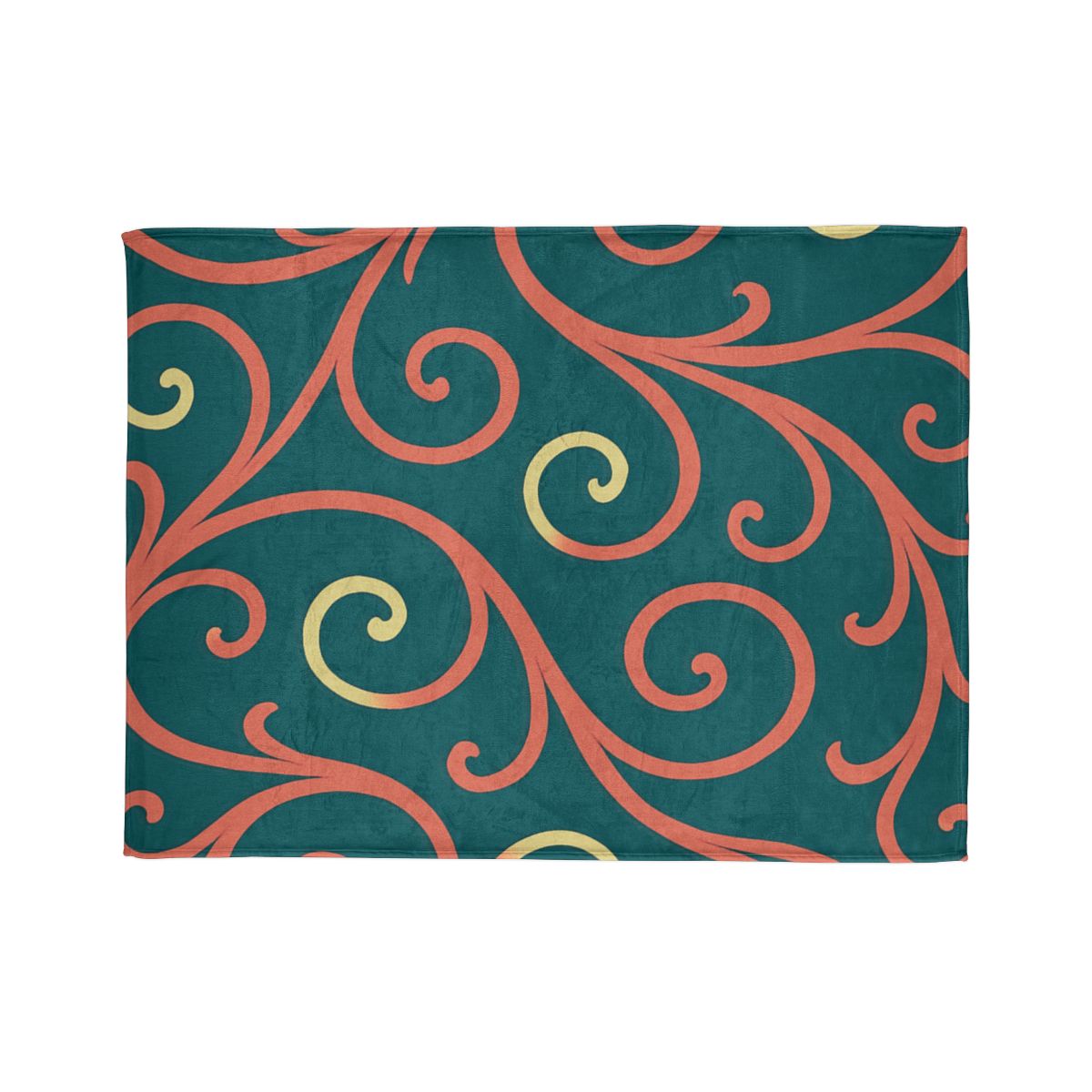 Curling Tendril Wave unique gift blanketscustom blankets