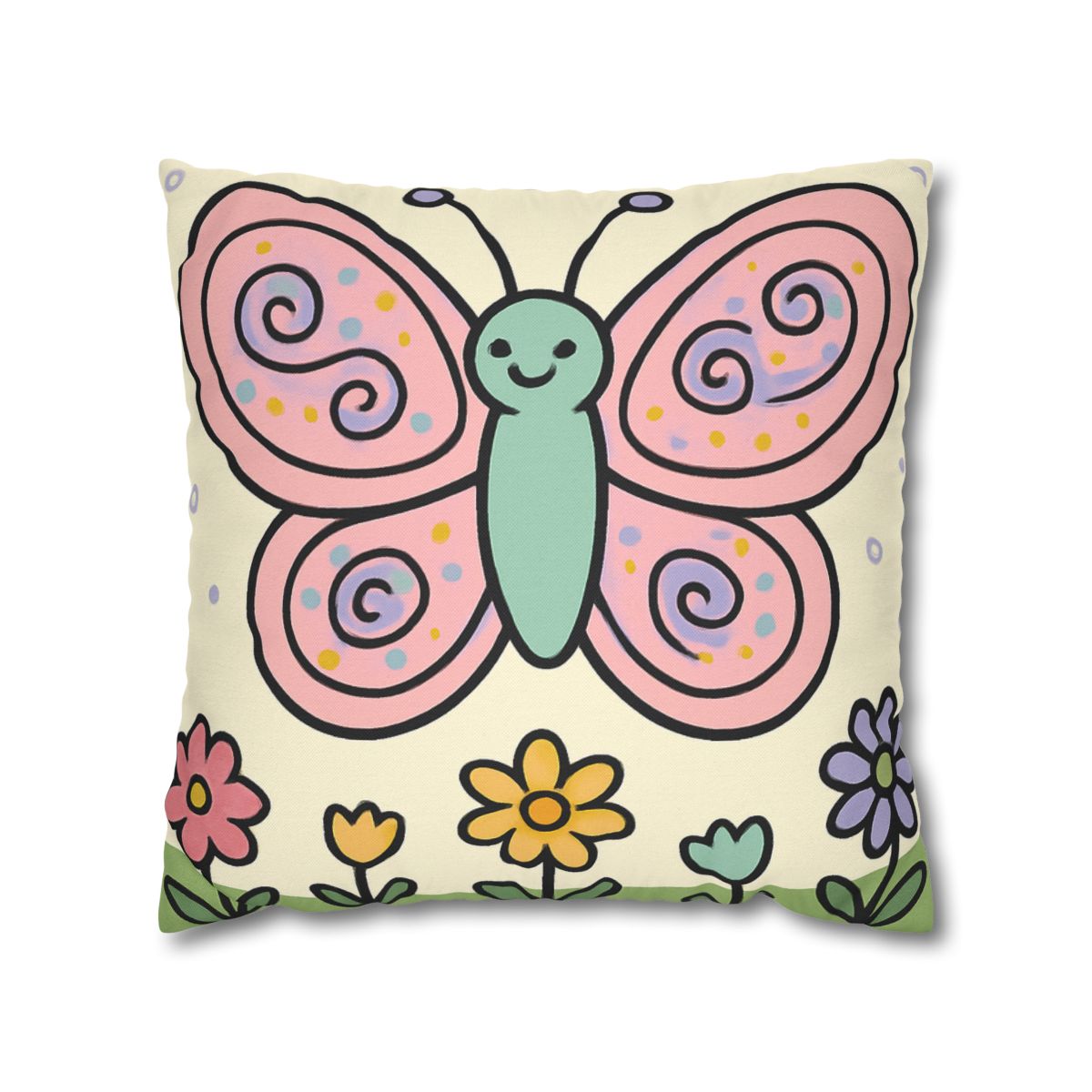 Cosmic Garden Butterfly comfortable bedding pillow covers