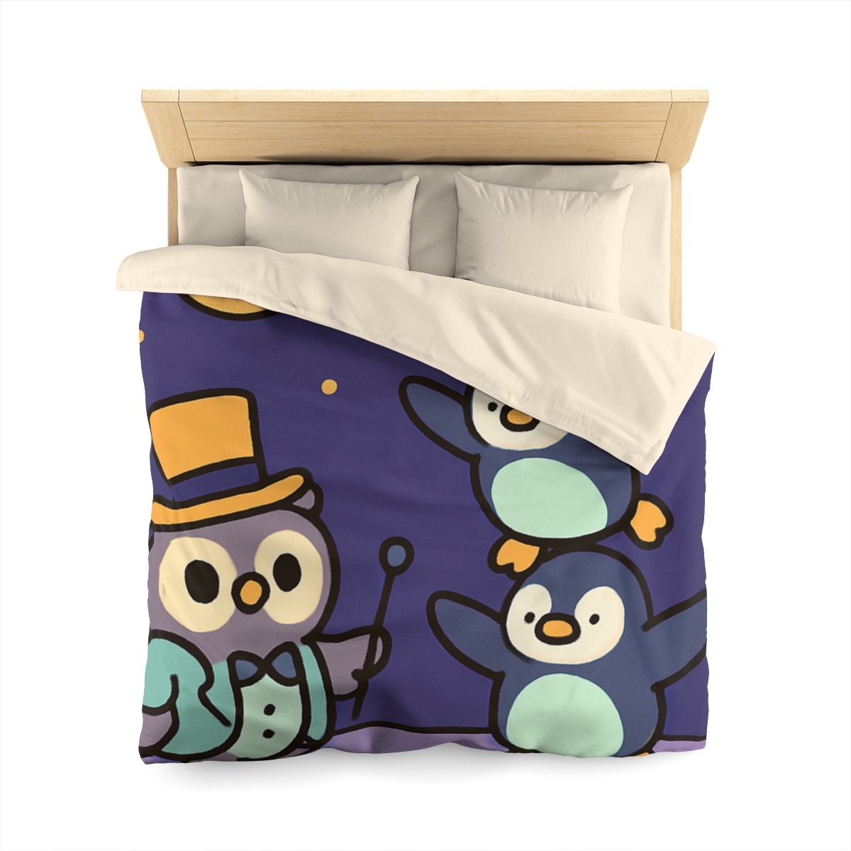 Moonlight Feather Circus stylish duvet covers