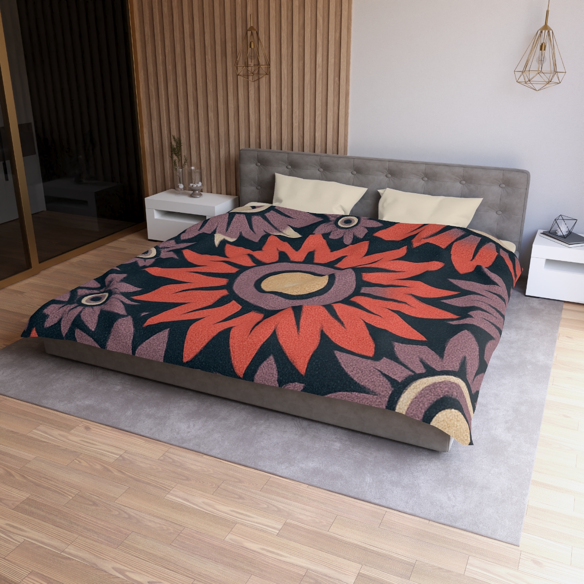 Bloom Burst Tessellation custom duvets