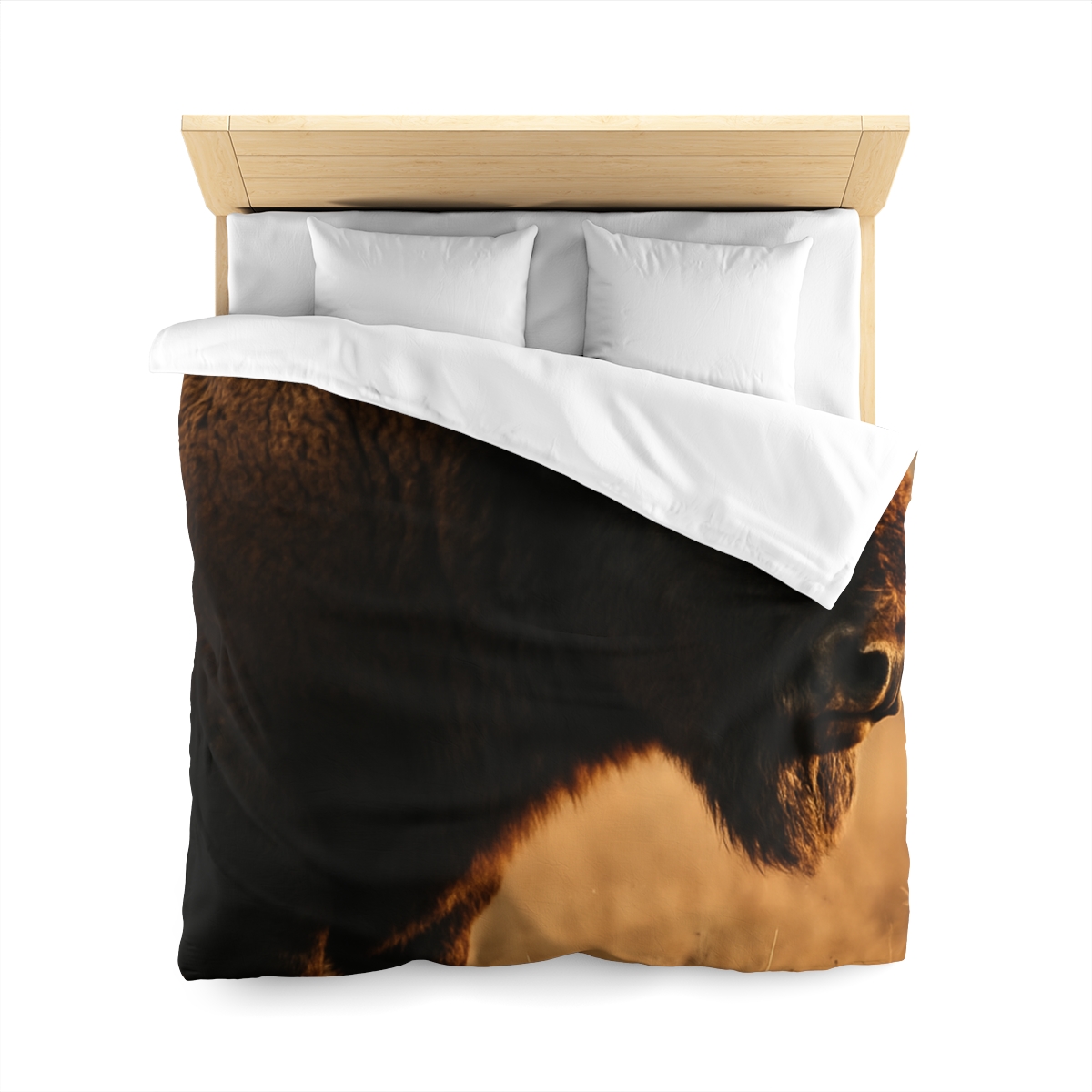 Prairie Thunder Bison custom duvets
