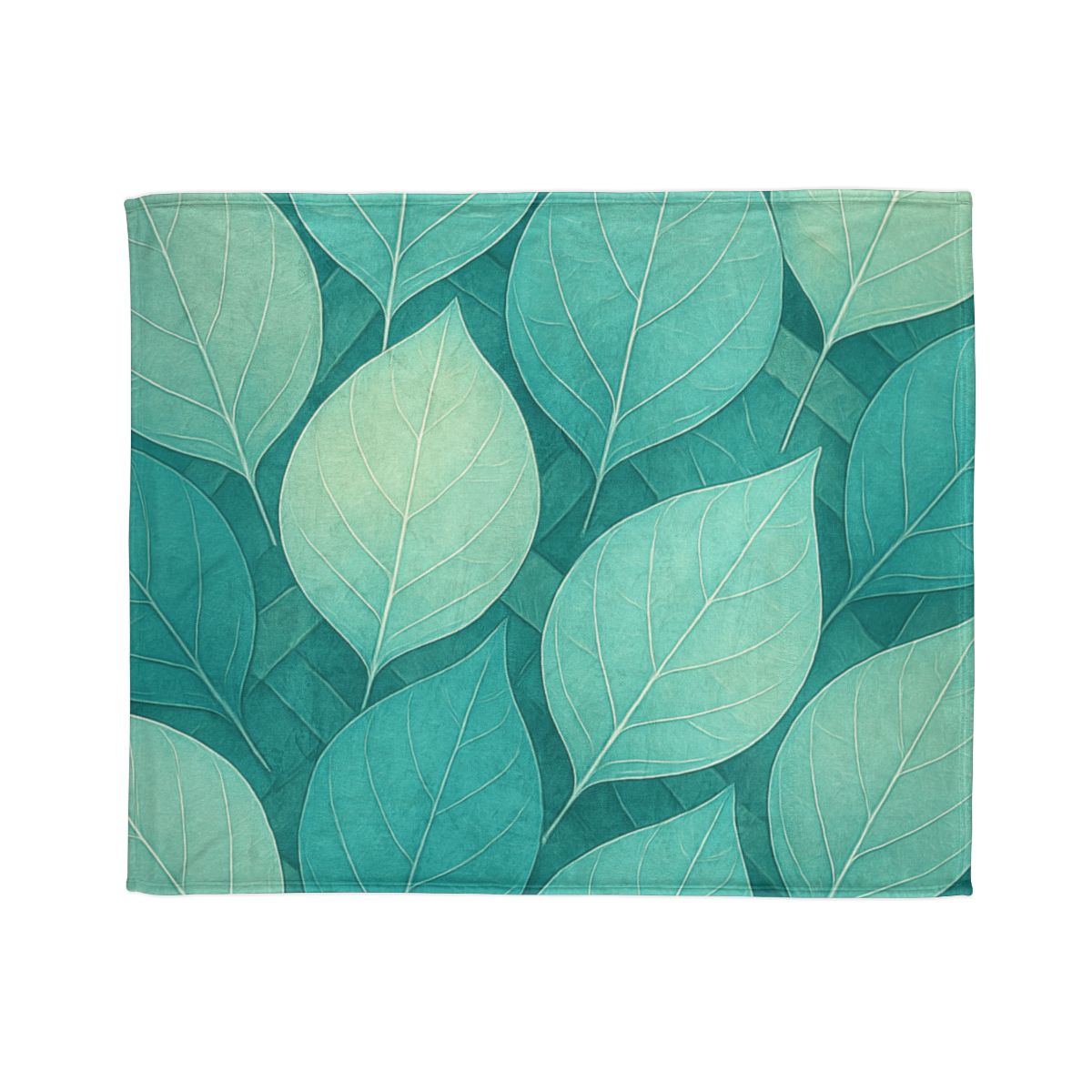 Leaf Vein Prism Weave stylish throw blankets