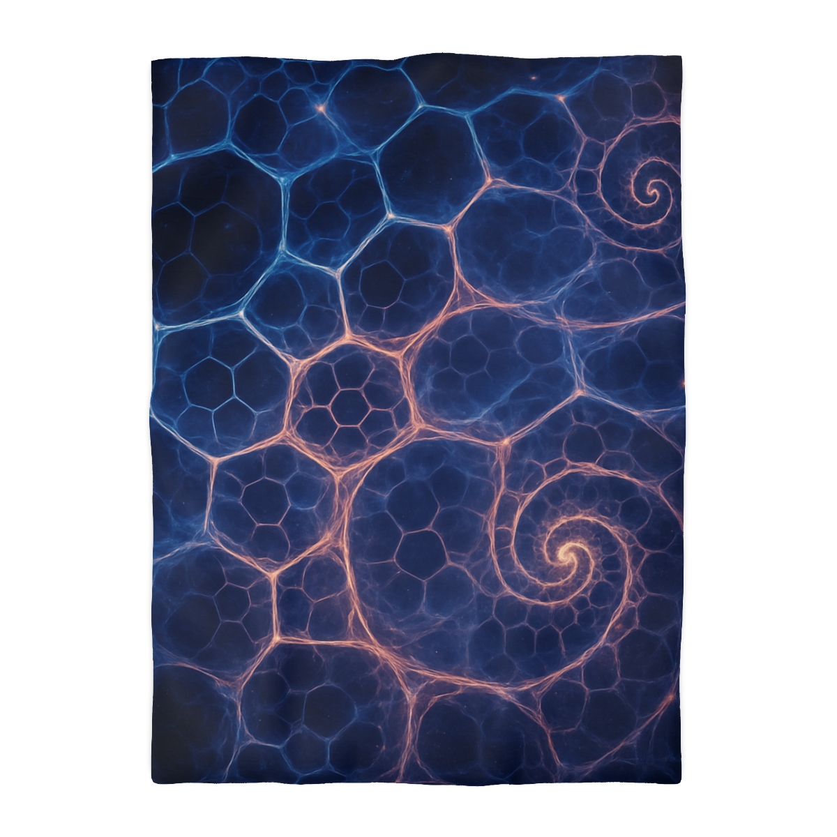 Fractal Nebula Lattice duvets for gifts