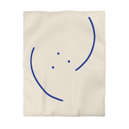 Twin Crescent Constellation custom duvets