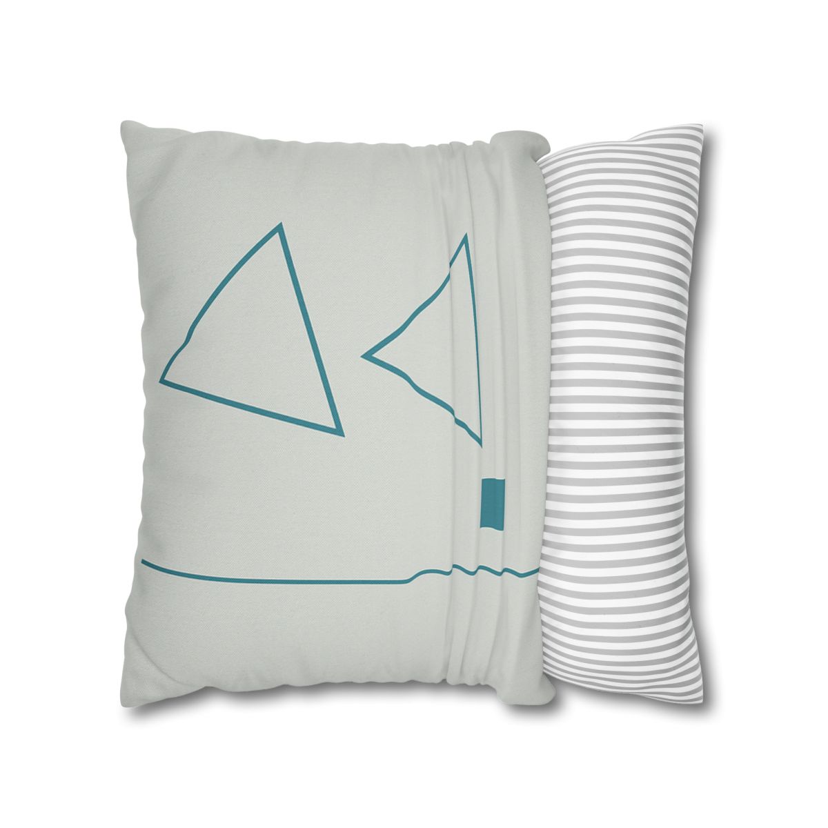 Staggered Triangles With Silent Axis custom pillow cases