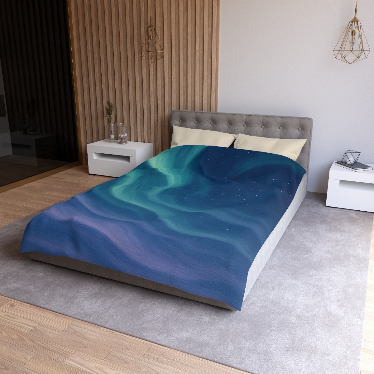 Aurora Tide Convergence custom duvets