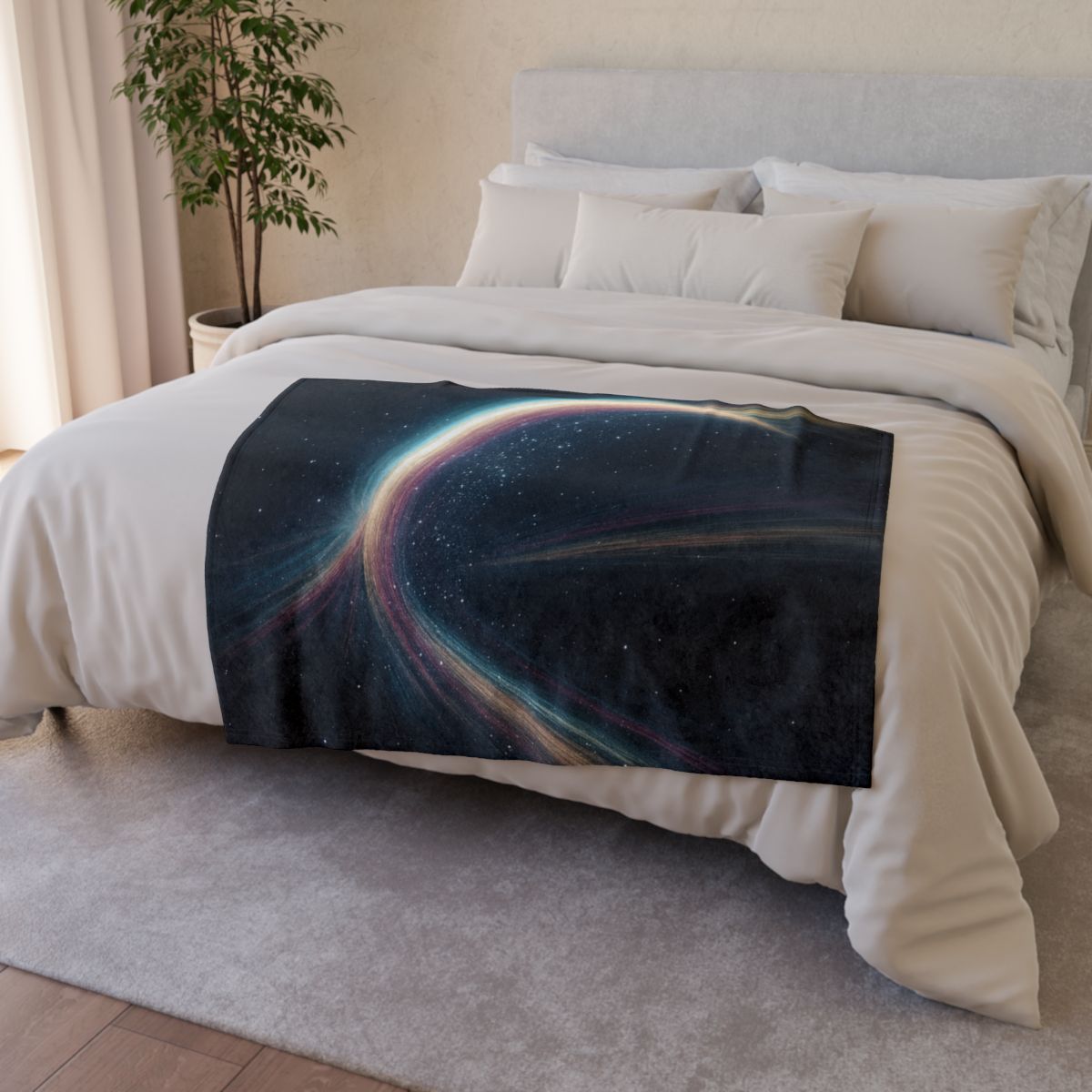 Prismatic Lensing Mirage decorative home blankets