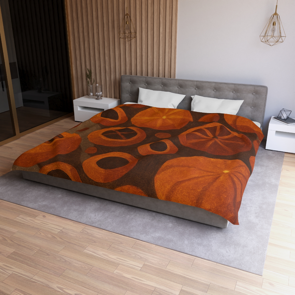 Seed Pod Cluster Mosaic duvets for gifts