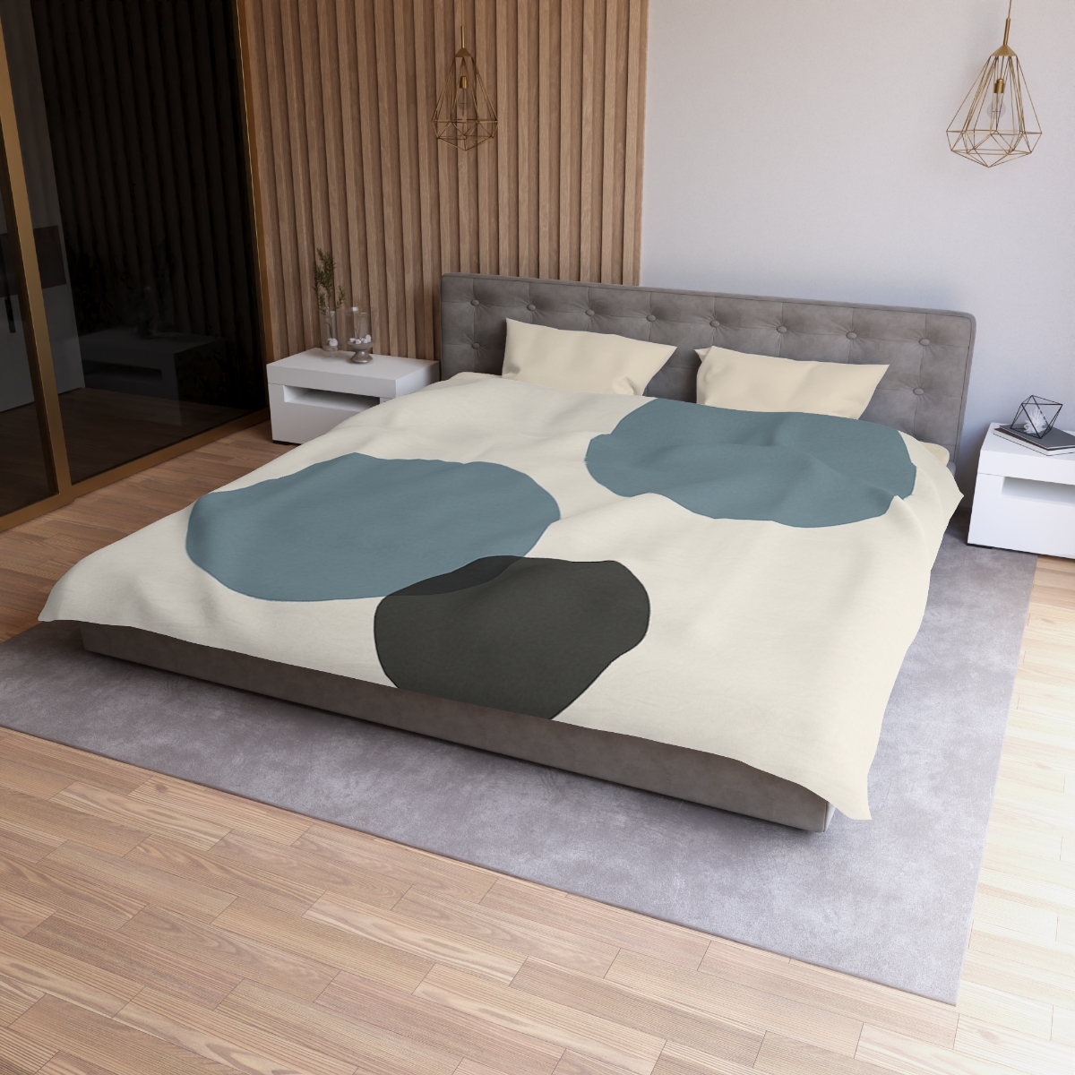Quiet Orbit Of Three Circles trendy bedroom duvets
