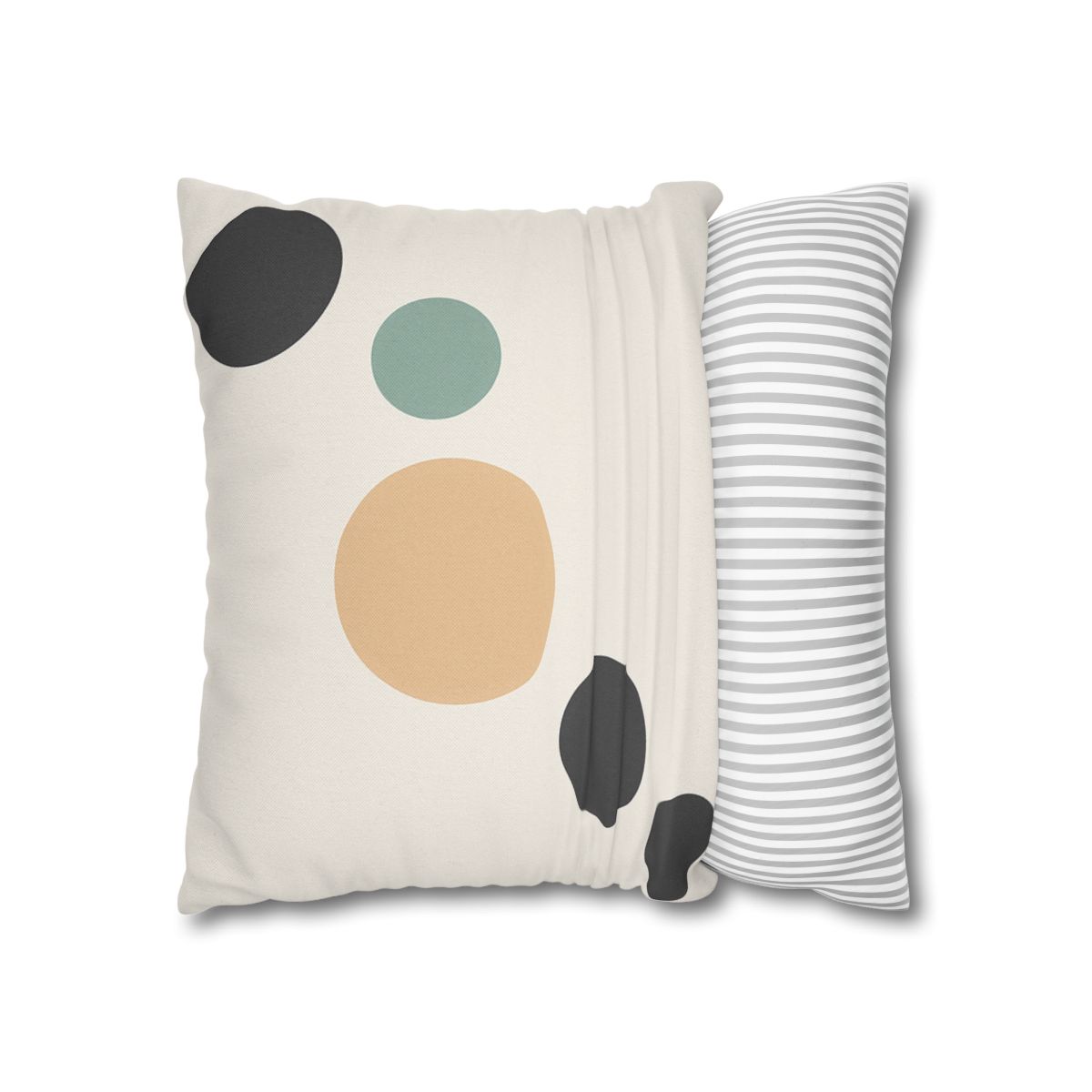 Diagonal Cluster Of Five Circles stylish decorative pillowcases