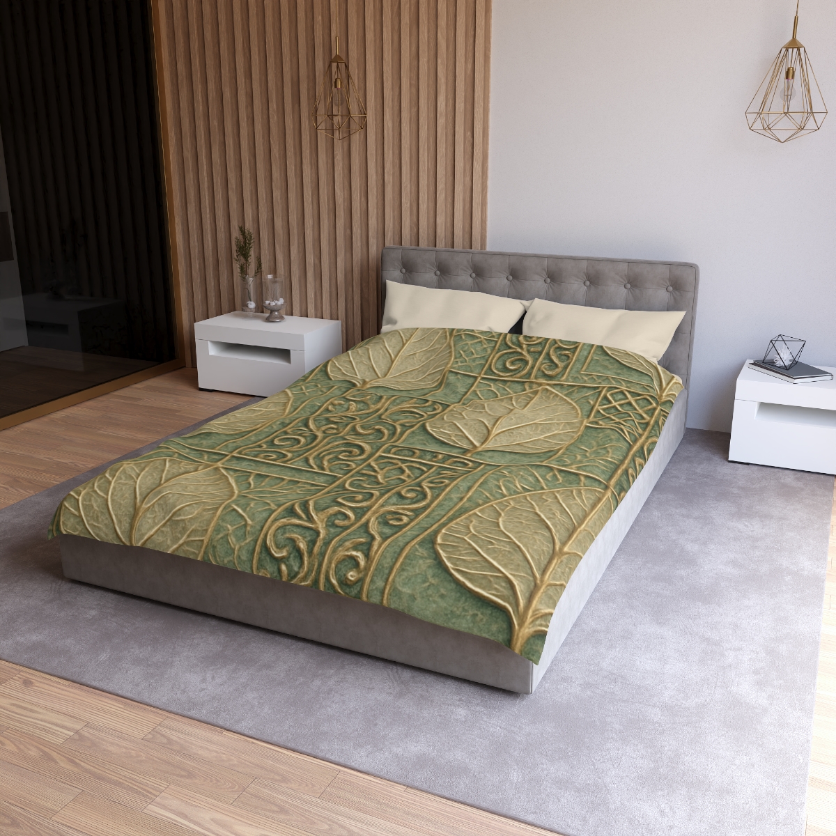 Vein Lace Mosaic soft comforter duvets