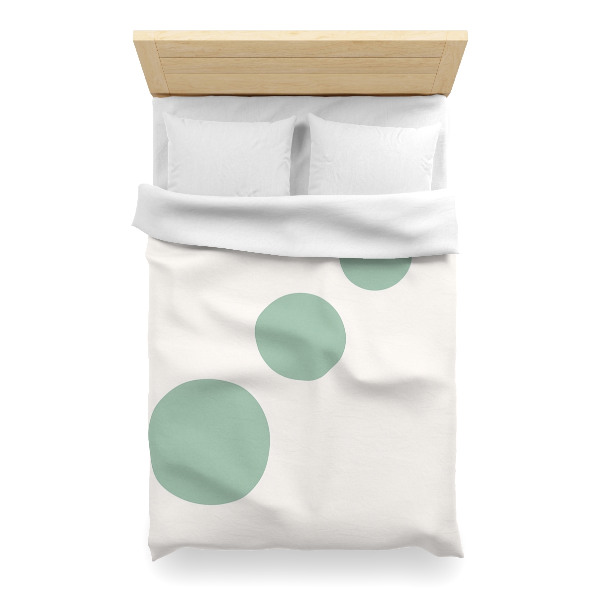 Diagonal Path Of Four Circles personalized bedding duvets