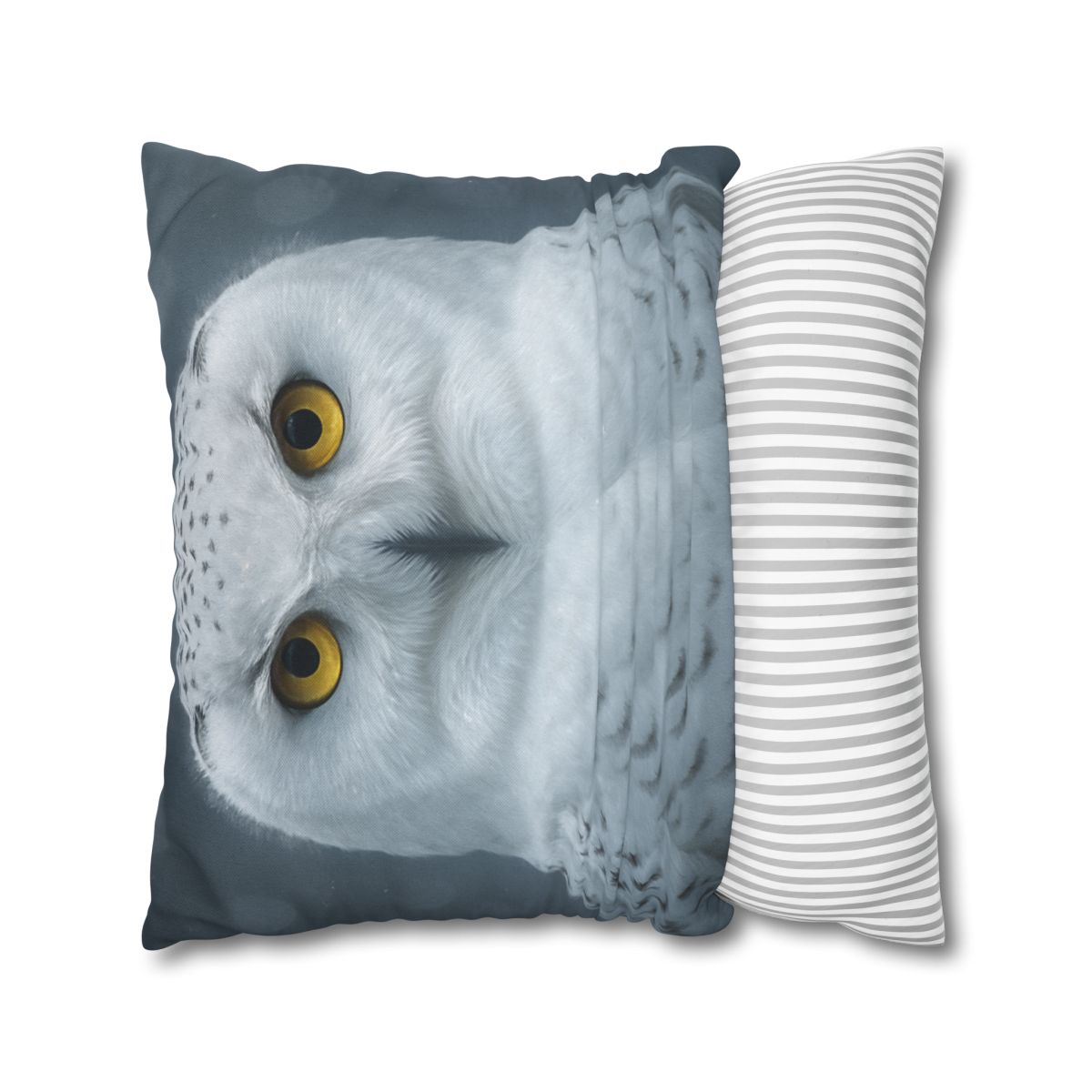 Midnight Watch Snowy Owl trendy patterned pillow cases
