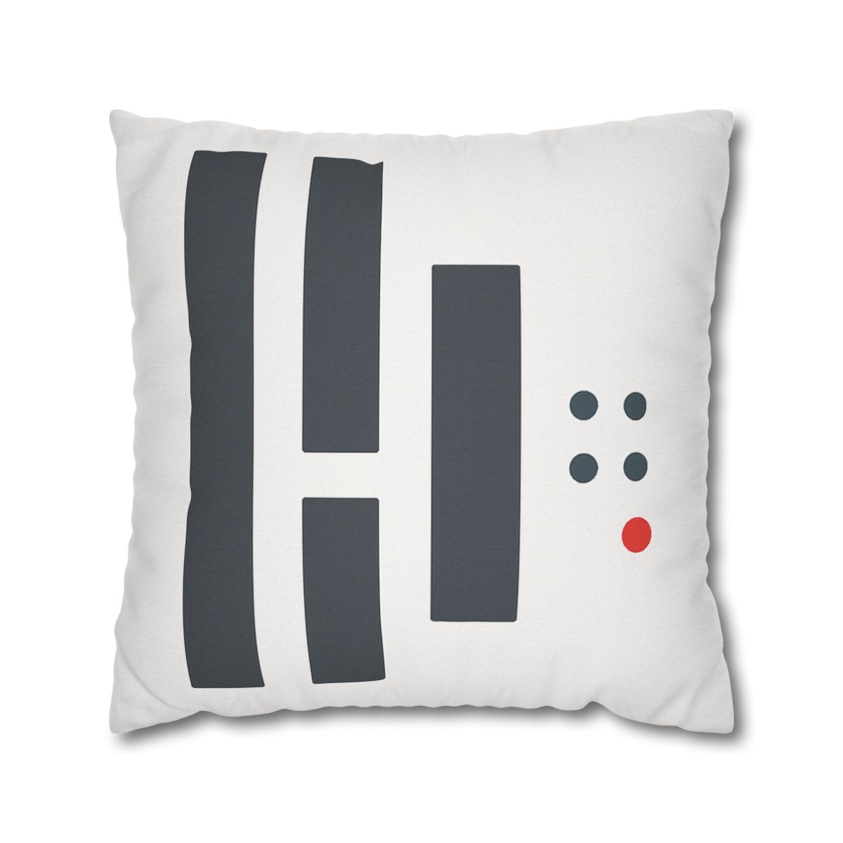 Stepped Columns With Missing Cell Grid trendy patterned pillow cases