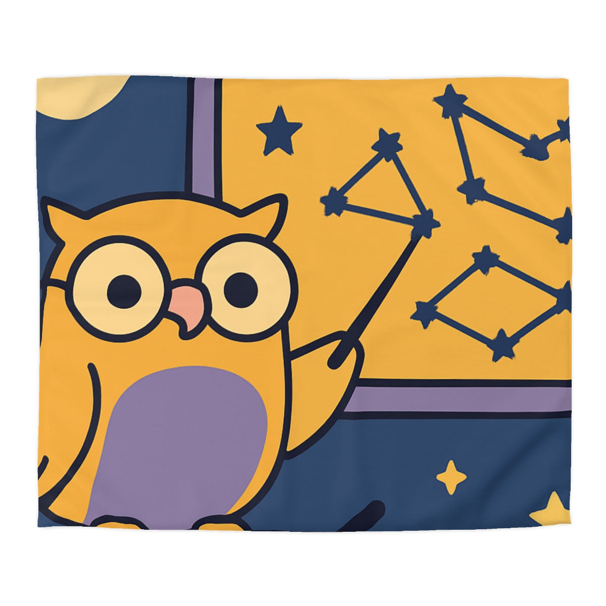Moonlit Owl Classroom designer printed duvets