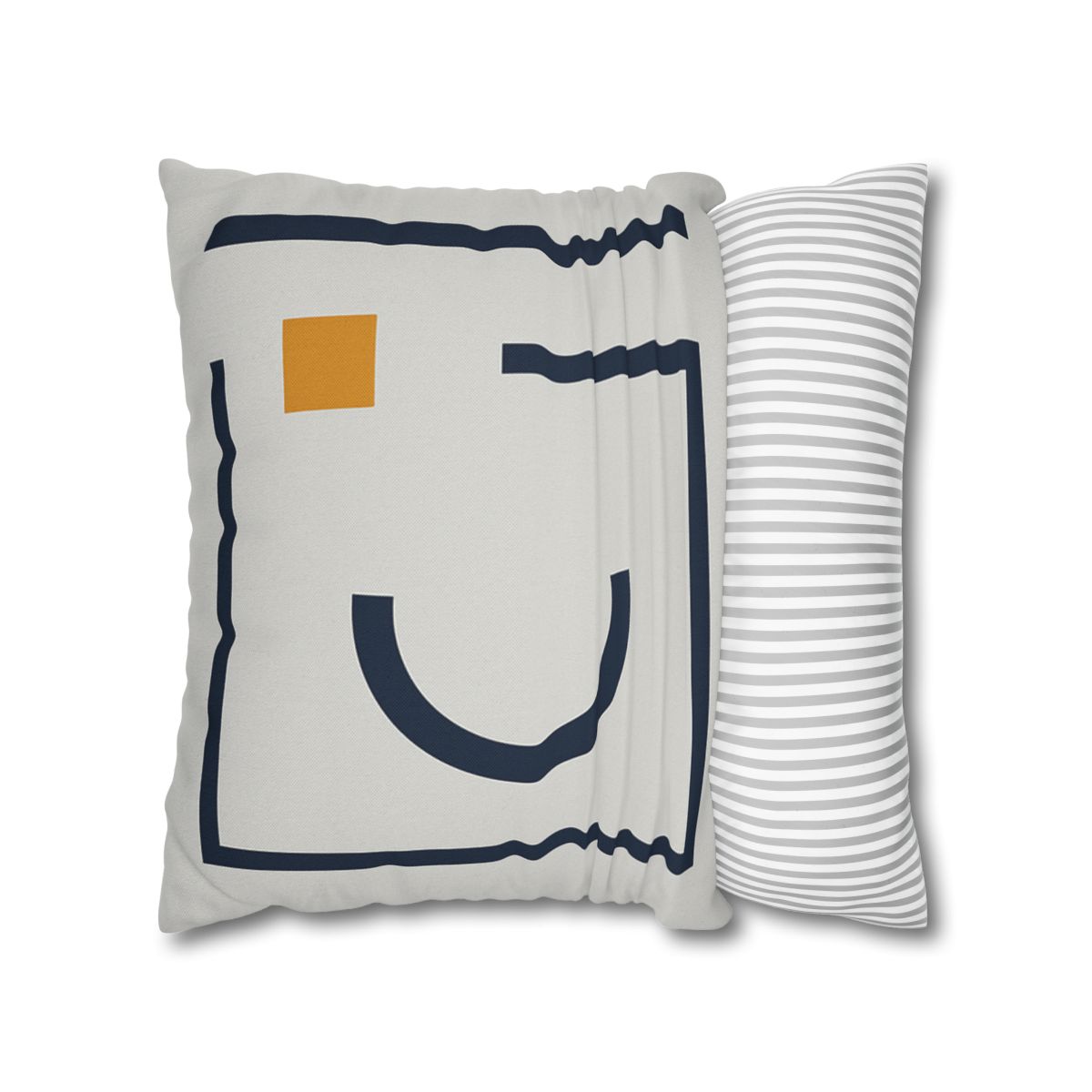 Broken Frame With Floating Arc trendy patterned pillow cases