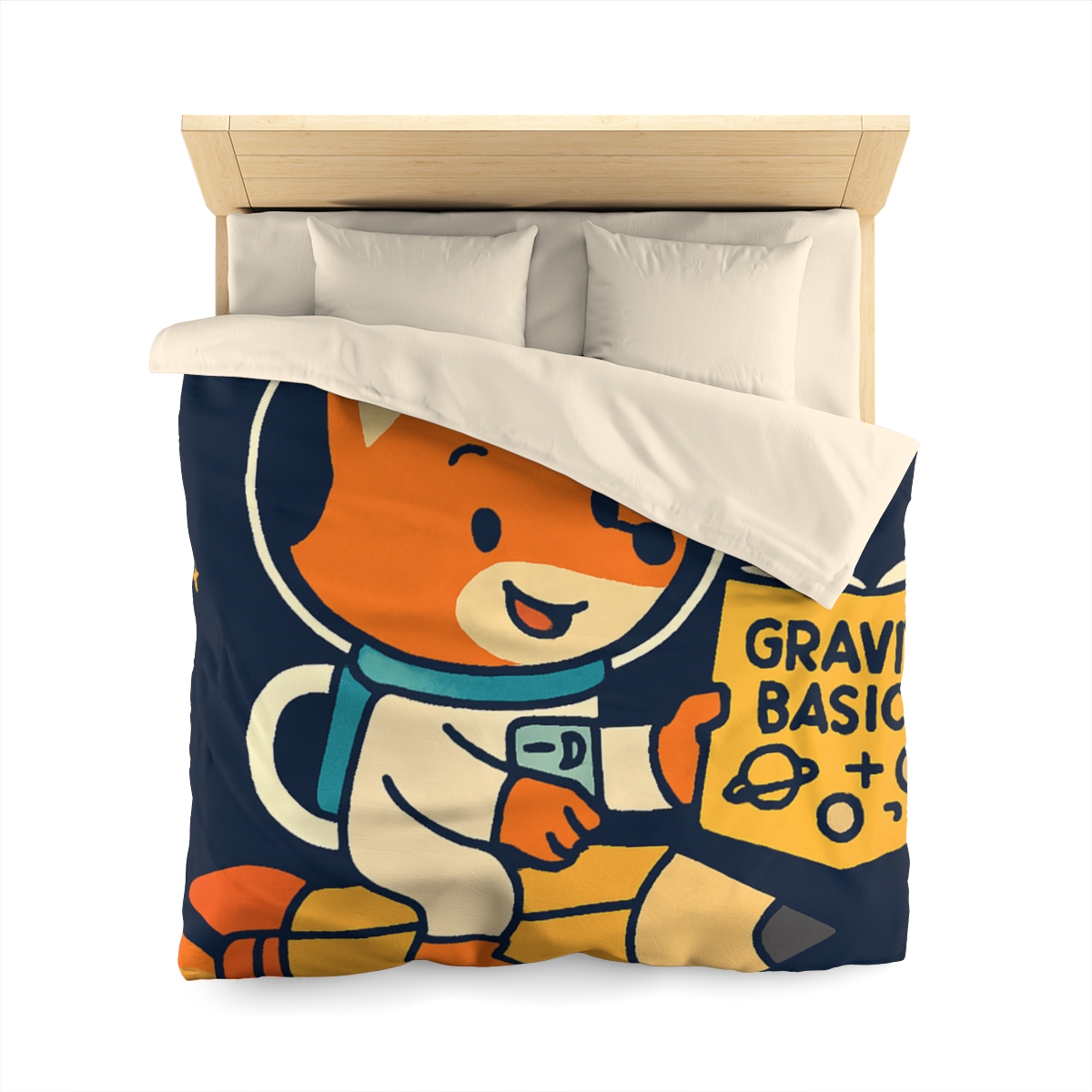 Comet Library Delivery Fox custom duvets