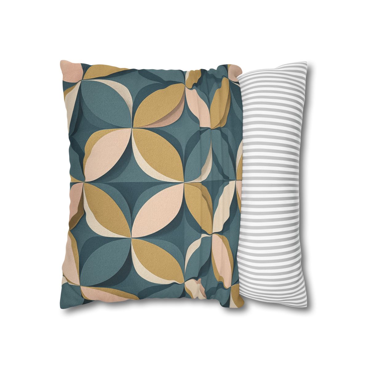 Petal Ripple Grid comfortable bedding pillow covers