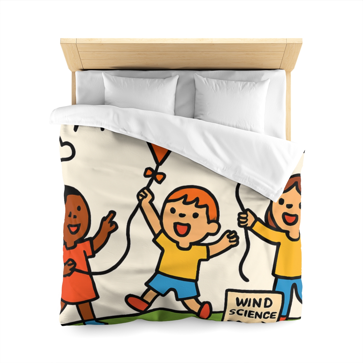 Comet Kite Parade On Cloud Hill soft comforter duvets