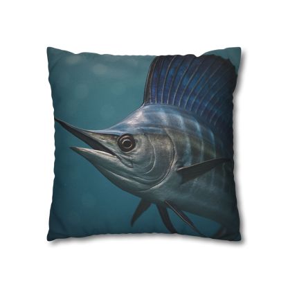 Prismatic Surge Sailfish designer print pillow cases
