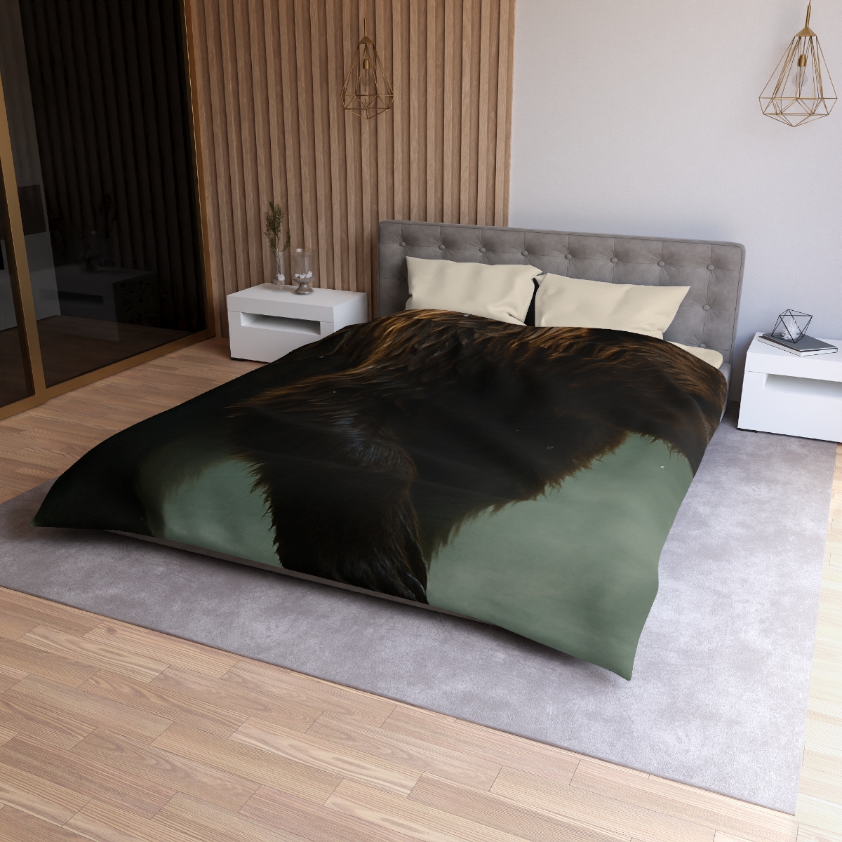 River King Grizzly Bear stylish duvet covers