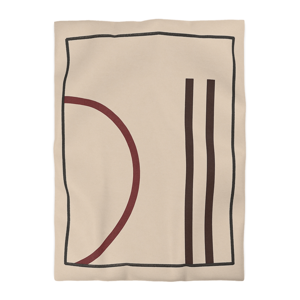 Framed Arc And Twin Columns soft comforter duvets