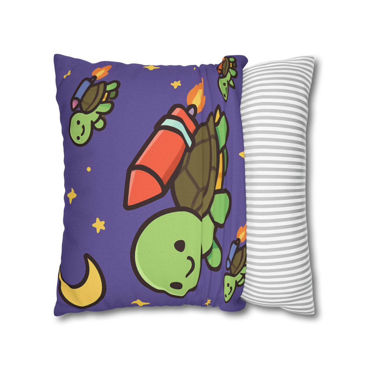Rocket Powered Turtle Parade custom pillow cases