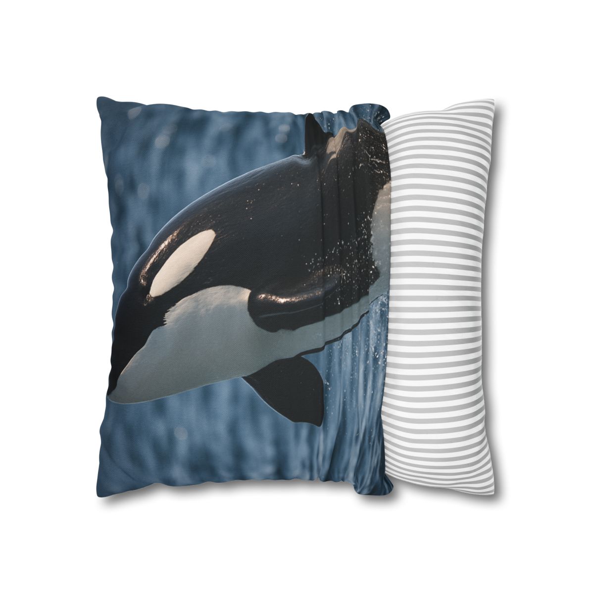 Tidal Monarch Orca soft cotton pillow cases