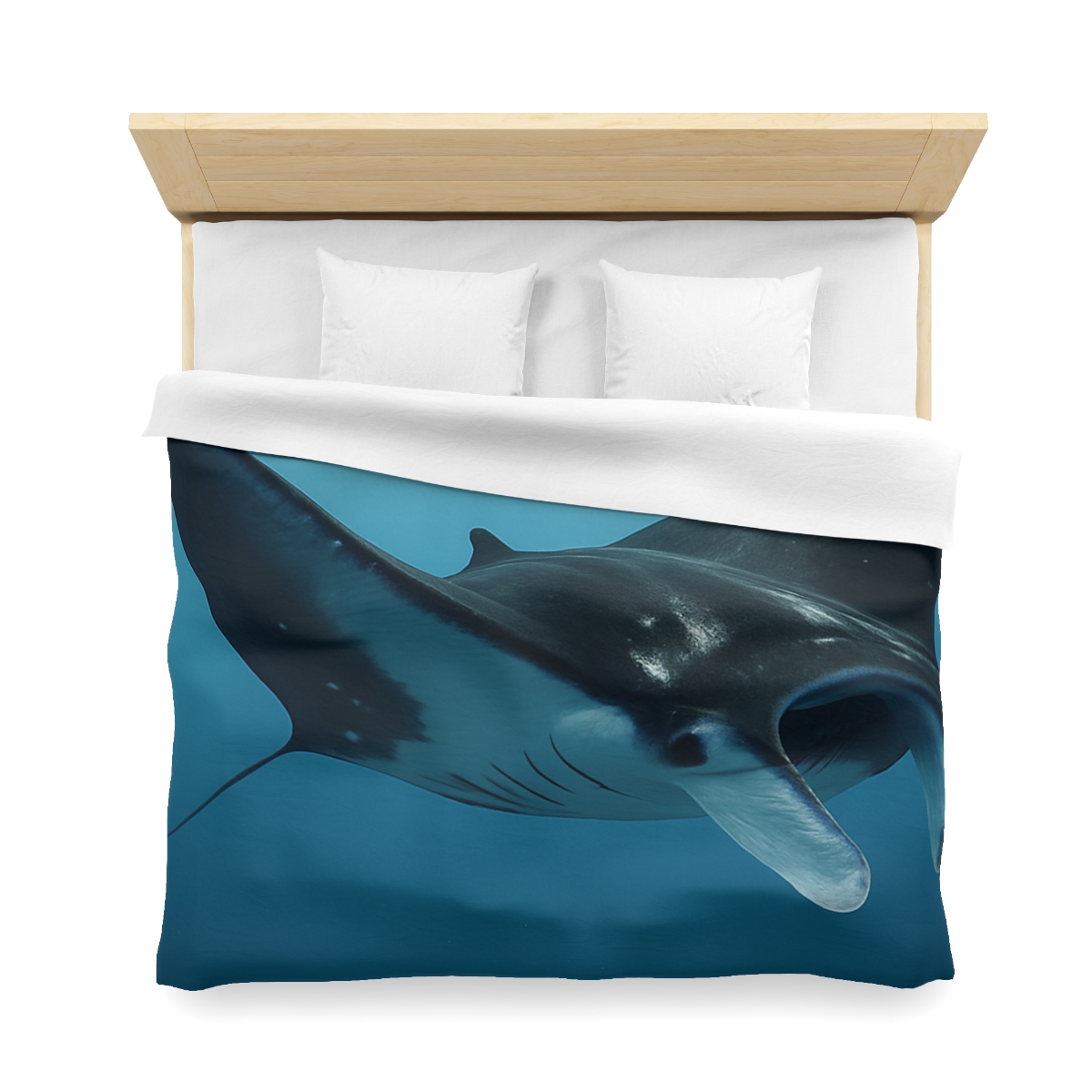 Manta Ray Silent Glide custom duvets