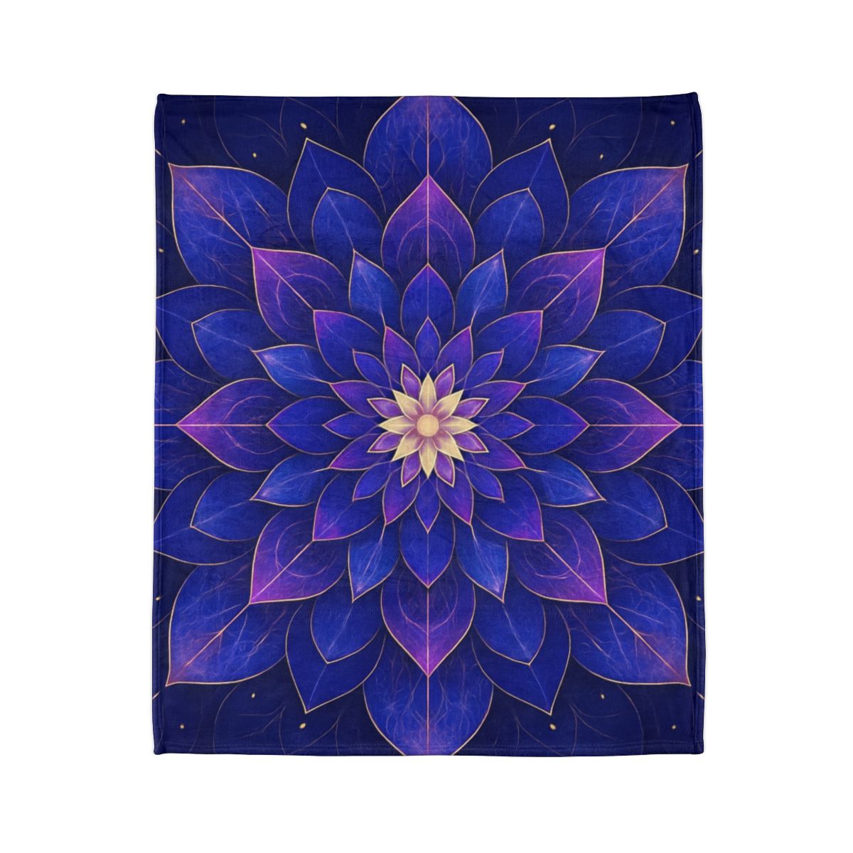 Petal Prism Mandala unique gift blankets