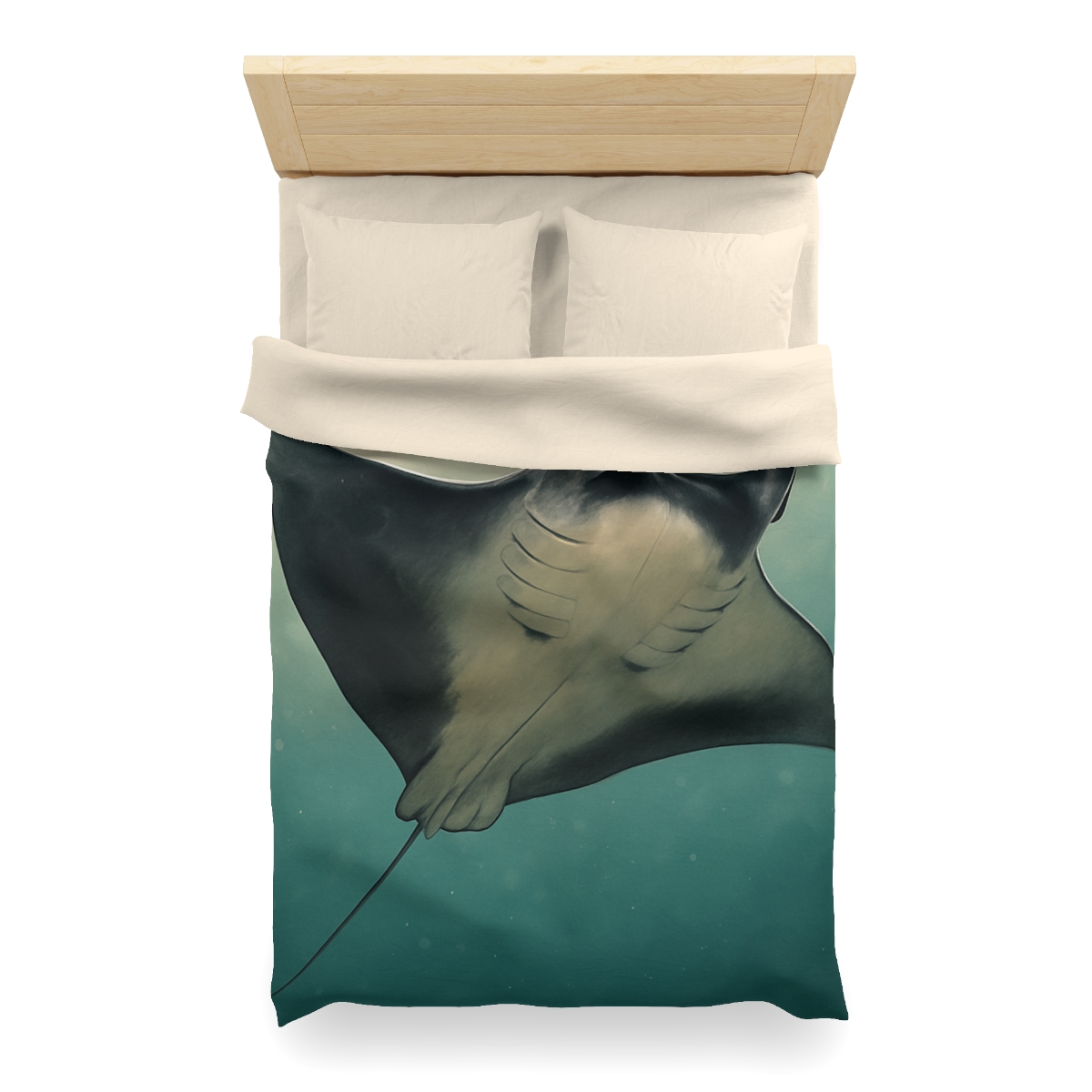 Velvet Current Manta Ray warm winter duvets