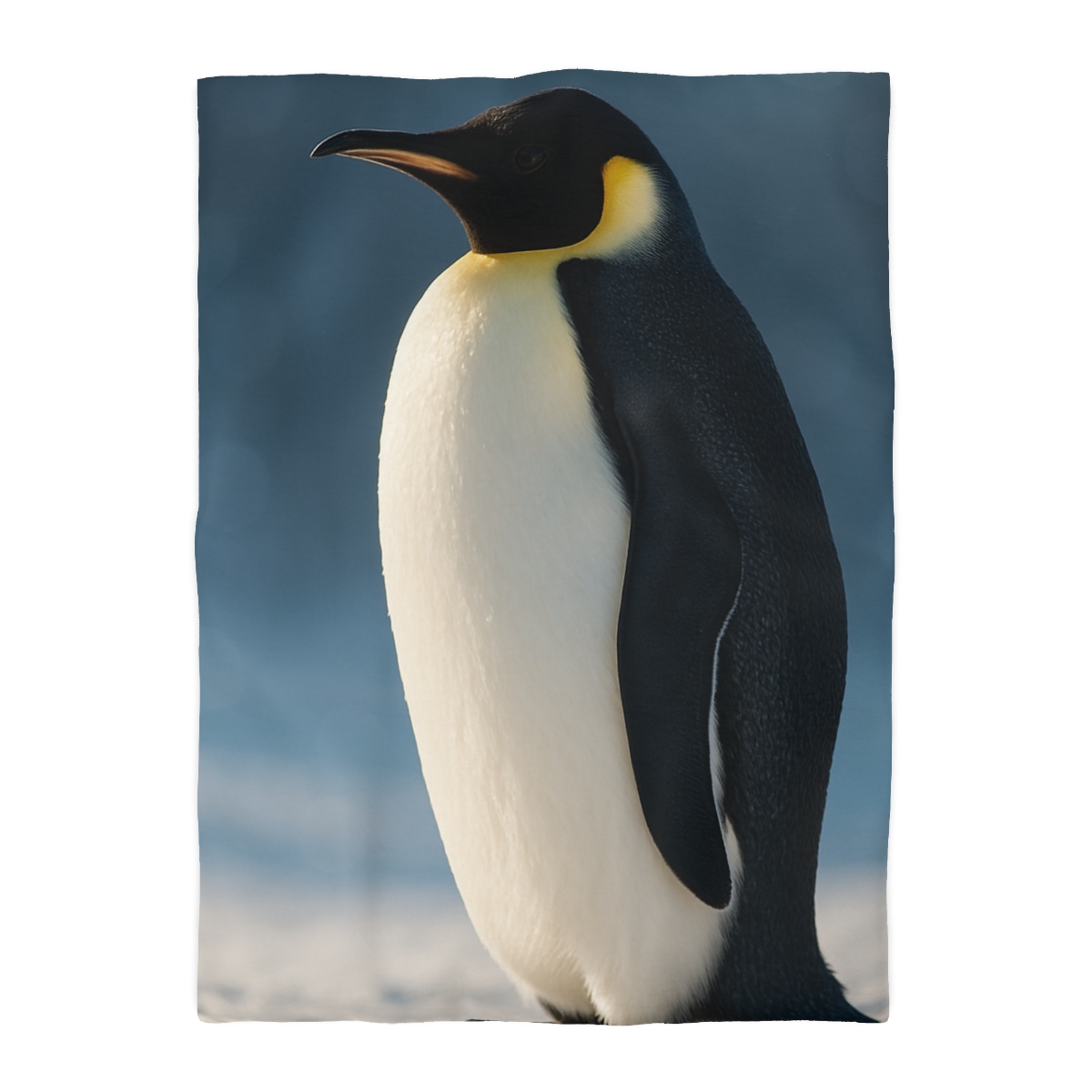 Aurora Drift Emperor Penguin custom duvets