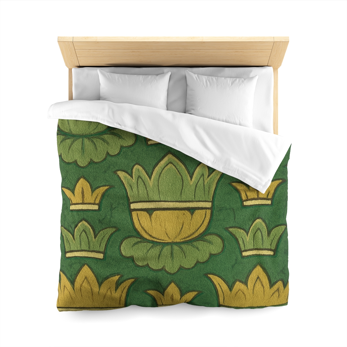 Calyx Crown Tessellation personalized bedding duvets