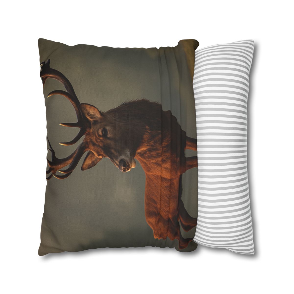 Red Deer Dawn Majesty designer print pillow cases