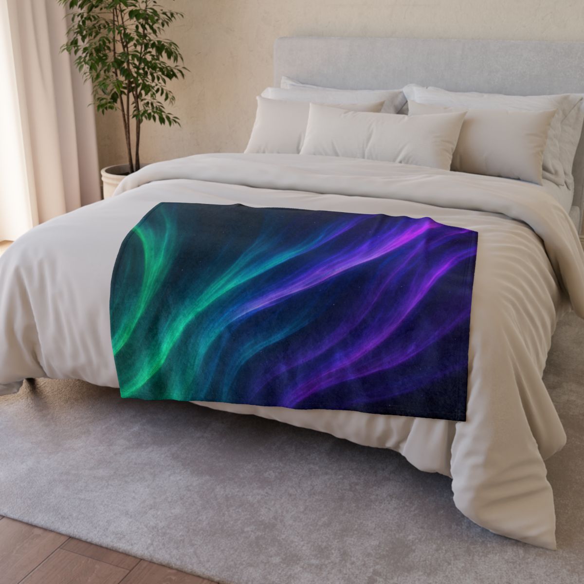 Ion Veil Aurora Tapestry trendy patterned blankets