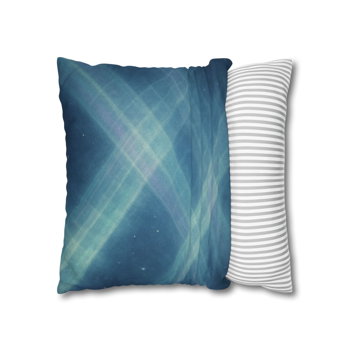 Aurora Lattice Drift soft cotton pillow cases