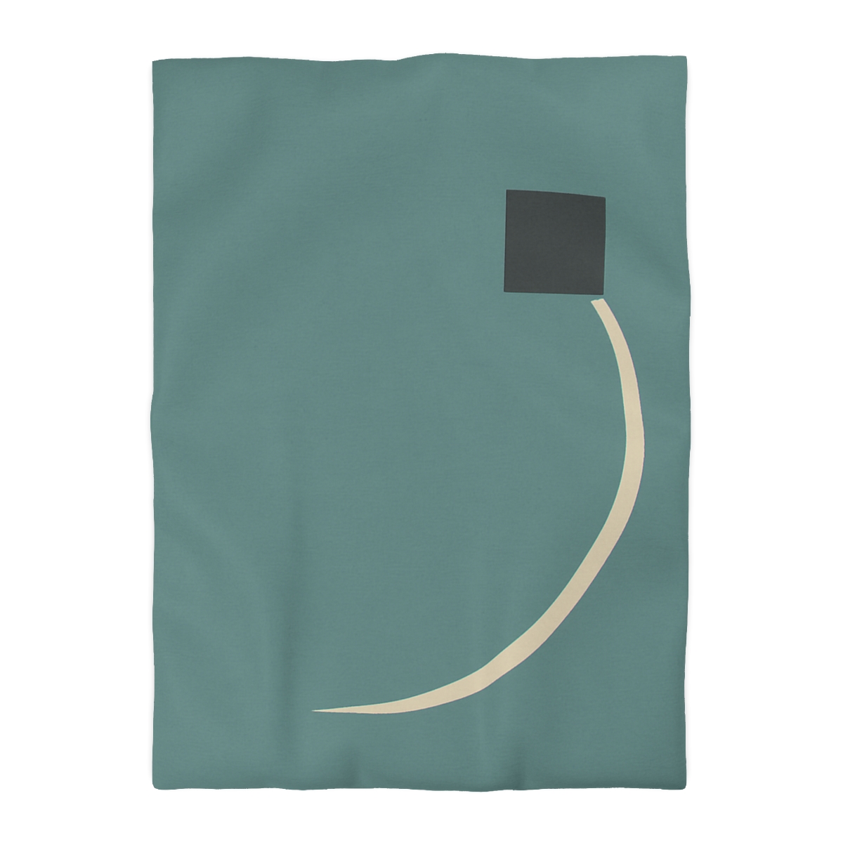 Negative Space Corner Arc duvets for gifts