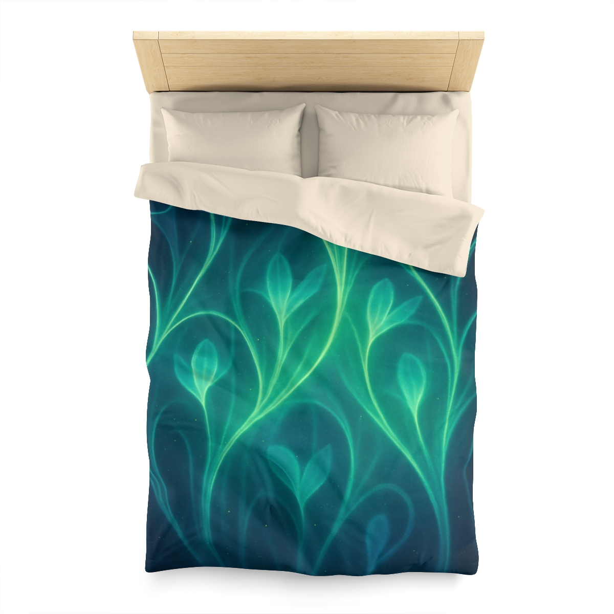 Vine Curl Aurora Lattice designer printed duvets