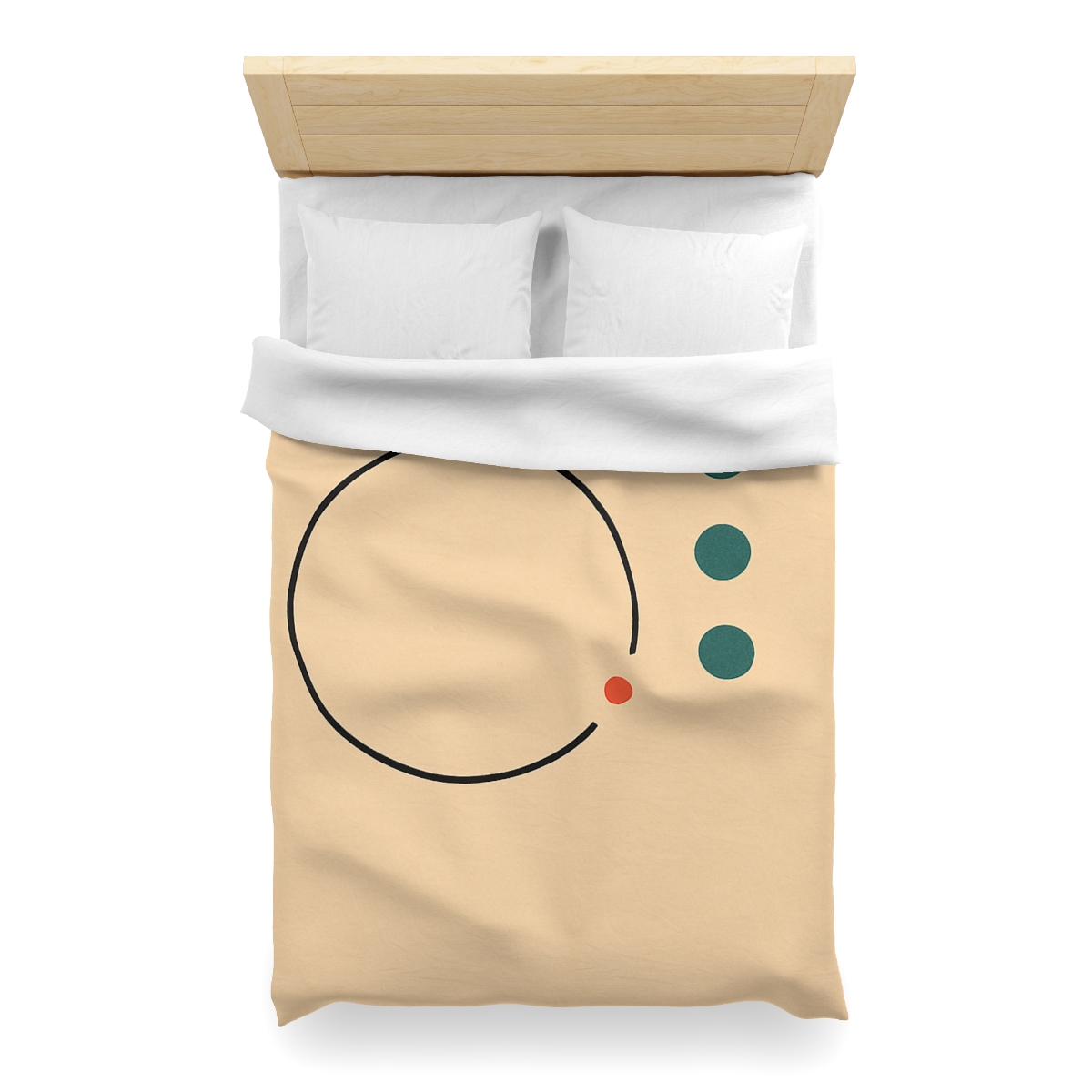 Broken Ring With Offset Triplet soft comforter duvets