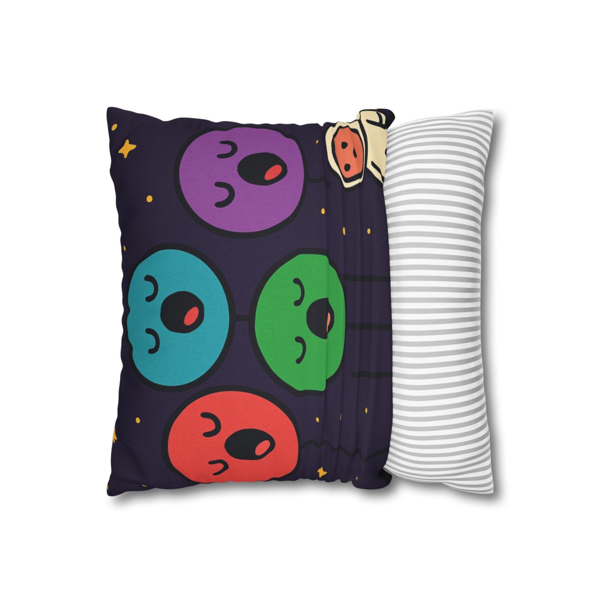 Galaxy Garden Of Singing Planets designer print pillow cases