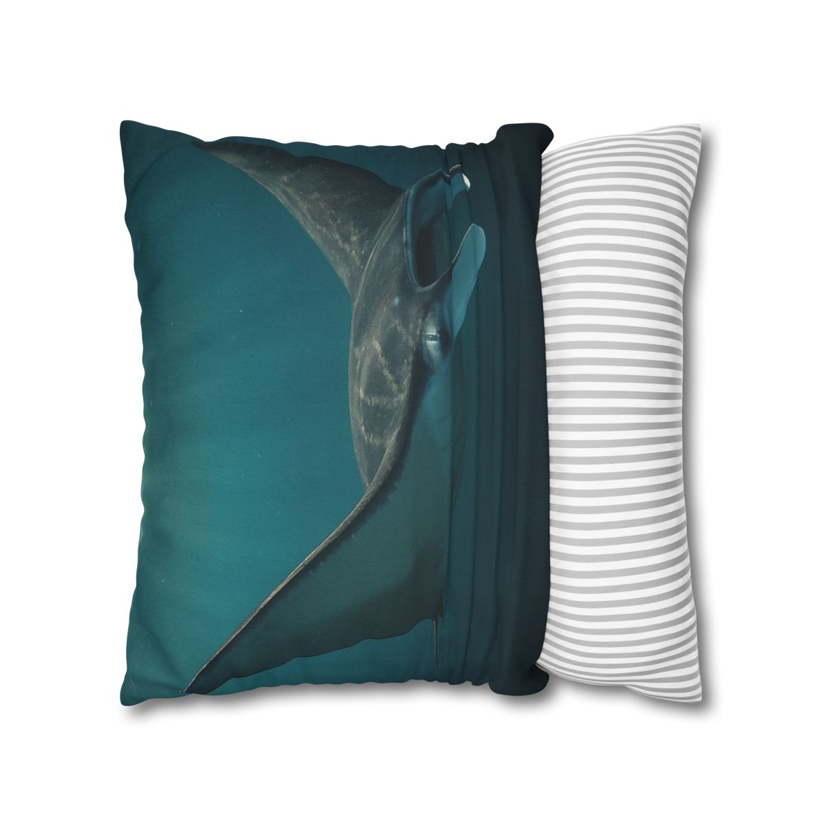 Starlit Drift Manta Ray designer print pillow cases